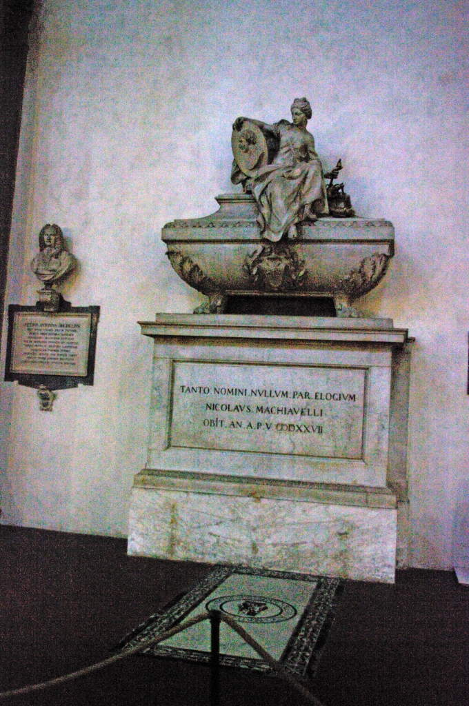 Место захоронения Макиавелли неизвестно Однако во флорентийской 