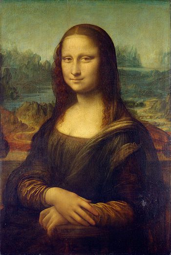 Леонардо. Мона Лиза. Лувр, Париж