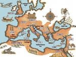 Границы Римской империи в период расцвета