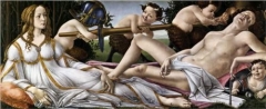 Ботичелли. Венера и Марс. 1483. Лондонская Национальная галерея